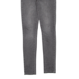 LEVI'S 721 High Rise Womens Jeans Grey Regular Skinny W24 L30