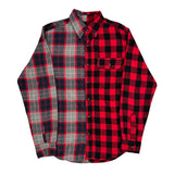 Unbranded Flannel Shirt - Medium Red Cotton