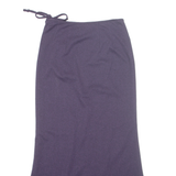 Womens Peasant Skirt Purple Long UK 10