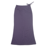Womens Peasant Skirt Purple Long UK 10