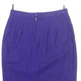 Womens Pencil Skirt Purple Knee Length M