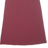 MADAME ZAZA OF MARSEILLE Womens A-Line Skirt Maroon Long UK 10