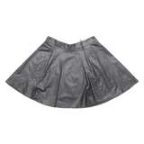 Womens A-Line Skirt Black Short M