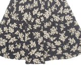PAQUETTE Womens A-Line Skirt Brown Knee Length M