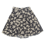 PAQUETTE Womens A-Line Skirt Brown Knee Length M