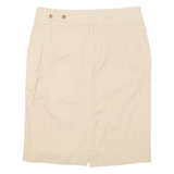 RALPH LAUREN Womens Straight Skirt Brown Knee Length UK 6