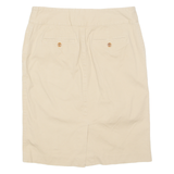 RALPH LAUREN Womens Straight Skirt Brown Knee Length UK 6