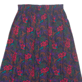 SAG HARBOR Womens A-Line Skirt Red Midi Floral M