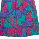 ALFRED DUNNER Womens A-Line Skirt Pink Midi Crazy Pattern UK 12