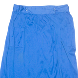 Womens Straight Skirt Blue Midi M