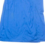 Womens Straight Skirt Blue Midi M