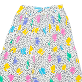 RUMOURS Womens A-Line Skirt White Midi M