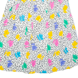 RUMOURS Womens A-Line Skirt White Midi M