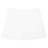 FASHION Womens Pleated Skirt White Short 2XL