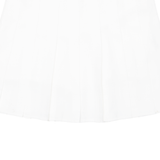 FASHION Womens Pleated Skirt White Short 2XL