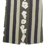 Womens Pencil Skirt Green Midi Floral M