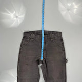 Unbranded Carpenter Trousers - 32W 31L Grey Cotton