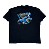 Racing Port & Company Graphic T-Shirt - 2XL Black Cotton