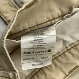 Carhartt Cargo Trousers - 36W 32L Beige Cotton