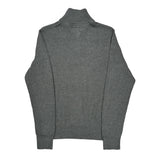 Tommy Hilfiger 1/4 Zip - Large Gray Cotton