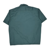 Dickies Short Sleeve Shirt - 2XL Green Polyester Blend