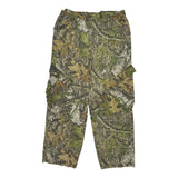 Mossy Oak Camo Cargo Trousers - 36W 30L Camo Cotton Blend