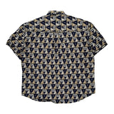 Natural Issue Short Sleeve Shirt - XL Beige Cotton