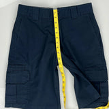 Dickies Cargo Shorts - 30″ Waist Navy Polyester Blend