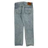 501 Levis Jeans - 34W 31L Light Wash Cotton