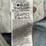 501 Levis Jeans - 30W 30L Light Wash Cotton