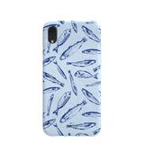 Powder Blue Fishery iPhone XR Case