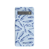 Powder Blue Fishery Google Pixel 7a Case