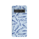 Powder Blue Fishery Google Pixel 7 Pro Case