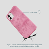 Bubblegum Pink Flora iPhone 12/ iPhone 12 Pro Case