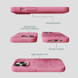 Bubblegum Pink Flora iPhone 14 Pro Case