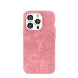 Bubblegum Pink Flora iPhone 14 Pro Case