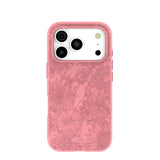 Bubblegum Pink Flora iPhone 17 Pro Case