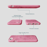 Bubblegum Pink Flora iPhone 6/6s/7/8/SE Case