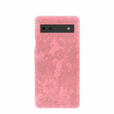 Bubblegum Pink Flora Google Pixel 6a Case