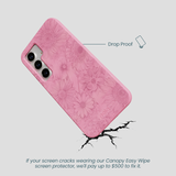 Bubblegum Pink Flora Samsung Galaxy S25 Case