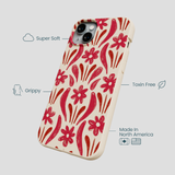 Seashell Flower Stack iPhone 15 Plus Case