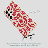 Seashell Flower Stack Samsung Galaxy S24 Ultra Case