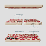 Seashell Flower Stack Samsung Galaxy S25 Ultra Case