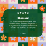 Honey Flower Tiles iPhone 14 Pro Case