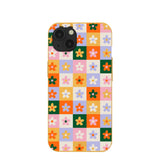 Honey Flower Tiles iPhone 13 Case
