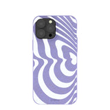 Lavender Flutter Left iPhone 13 Pro Max Case