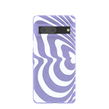 Lavender Flutter Left Google Pixel 7 Case
