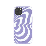 Lavender Flutter Right iPhone 13 Case
