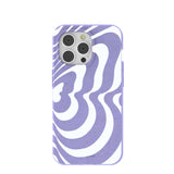 Lavender Flutter Right iPhone 14 Pro Case