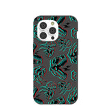 Black Fossilized iPhone 14 Pro Case